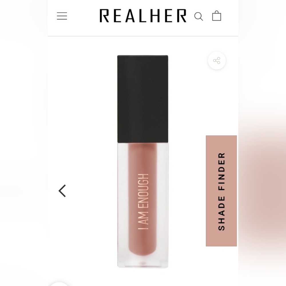 NEW✨ RealHer I Am Enough Matte Liquid Lipstick - Warm Nude